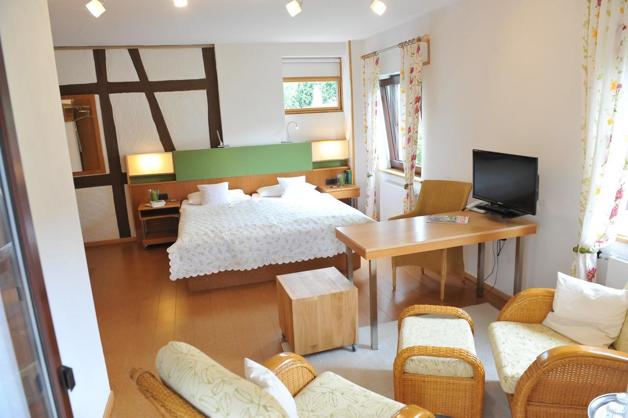 Forellenhof "Das Bio Landhaus" Bad Endbach ภายนอก รูปภาพ